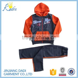W91477A 2016 New Style Autumn Children Clothing Sets Kids Boys Hoodie Sports Wear Wholesale Clothing thumbnail-1