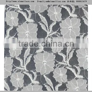 Hot Saling Nylon Spandex Lace Fabric for Apparel thumbnail-1