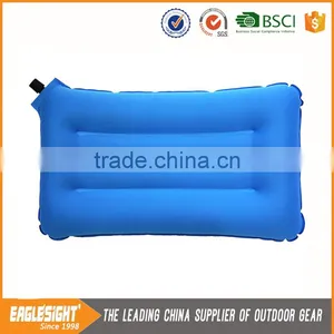 Factory Manufacture Potable Foldable Camping Inflatable Air Pillow thumbnail-1