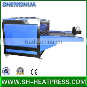 China Hydraulic Double Bed Jersey Heat Press Machine thumbnail-4