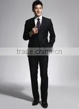 2015 Polyester Cotton Fabric Office Work Suit for Man Blazer and Pant thumbnail-1