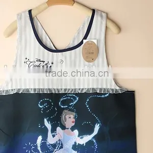 Sleeveless New Laser Printing Have Pocket Aprons thumbnail-2
