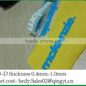 Brand Name Cup Logo Sticker on Fabric t Shirt World thumbnail-1