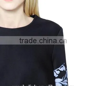 OEM Service Lady Fancy Embossed Sweatshirt Production thumbnail-5