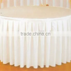 Latest Fashion Satin Table Skirt thumbnail-3