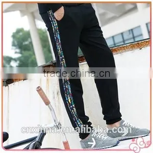 2016 Hot Sale Fleece Wholesale Men Custom Jogger Sweatpants thumbnail-5
