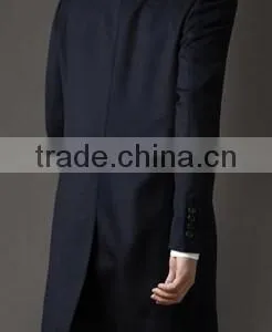 2014 Men Coat High Quality Wool Fabric thumbnail-2