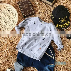 2-7 Years 2017 Wholesale Cotton Autumn Full Sleeves Fox Kids Girls Blouses thumbnail-5