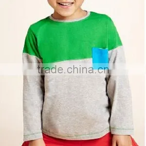 BOYS COLOUR BLOCK T SHIRT thumbnail-1