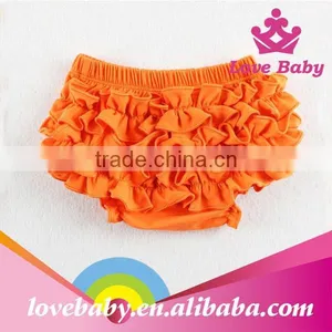 Fashional Toddler Clothing Baby Underwear Cotton Ruffle Blue Bloomer thumbnail-5