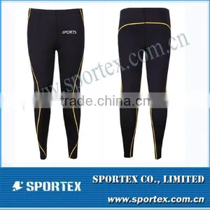 2015 New Design Custom Compression Tights, Hot Sale Running Tights for Men, High Quality Compression Running Wear thumbnail-4