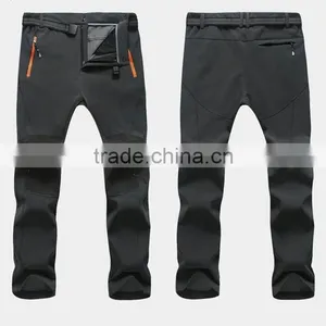Custom Men Black Softshell Cheap Pants thumbnail-1