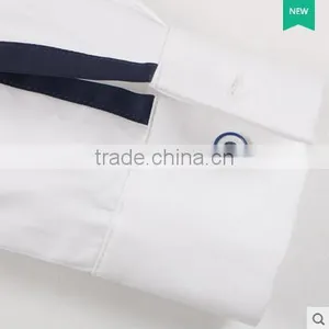 China Shirt Manufacturer Office Lady Formal Shirt for Girls Model Blouse for Uniform Women Shirt thumbnail-4