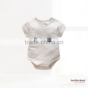 Wholesale Summer Girls Baby Rompers Cotton Clothing thumbnail-2