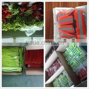 2016 China EN471 Class 2 100% Polyester Tricot Anti-static Reflective Work Vest Clothes thumbnail-5