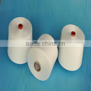 Plastic Bobin Polyester Spun Yarn for Sewing Use thumbnail-1