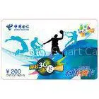 CR80 1-in-1 Telecom Phone Cards Standard Paper Recharge Scratch Card 86 x 54mm thumbnail-1