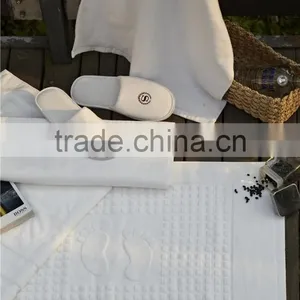 5-Star Hotel High Quality Non Slip Footprint Bath Mat Set thumbnail-2