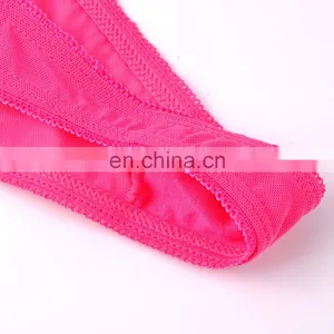 2015 Latest Young Sweet Girl Breathable Lace g String Pics thumbnail-5
