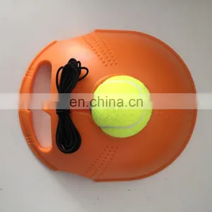 Tennis Training Device With Tennis Ball and Elastic String thumbnail-1