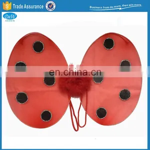 Wholesale Kids Party Ladybug Fairy Wings thumbnail-1