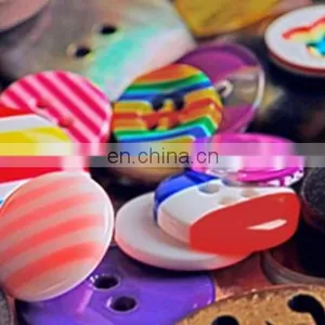 Natural Butterfly Pattern Gold Sewing Buttons for Coat thumbnail-2