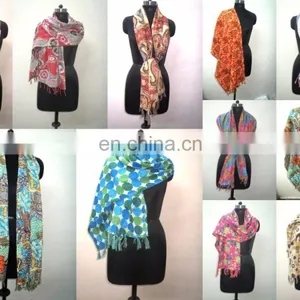 Cotton New Kantha Scarf Wholesale Lot Women Hijab Kantha Scarves thumbnail-1