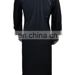 Ladies Islamic Wear US Fashion Abaya / Lycra Stretchable Embroidery Burkha Collection 2017 / Daily Wear Burkha 2017(dubai Abaya) thumbnail-5