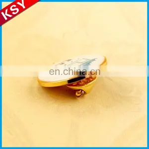 Popular Volume Manufacture 2017 Promotional Lions Clubs Ladybug Metal Lapel Pin Badge thumbnail-1