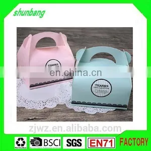 2015 Custom Folding 300gsm Paperboard & Paper Cake Box for Wedding thumbnail-1