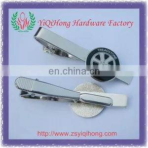Enamel Silver Metal Tie Clip thumbnail-1