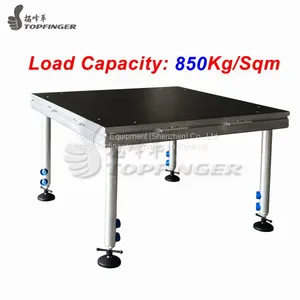 Cheap Used Cheap Wooden Platform Banquet Portable Riser Outdoor Event Stage For Sale thumbnail-4