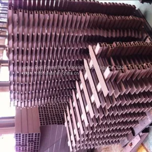 Wood Plastic Synthetic Decorative Garden Outdoor WPC Fencing thumbnail-1
