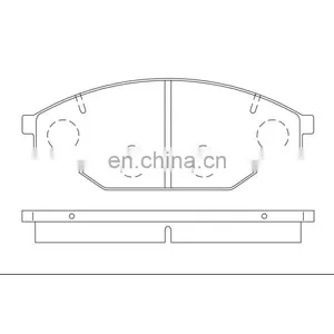 Brake Pads for TOYOTA OE D438 GDB351 D2069 AN-271K 04465-26080 thumbnail-1