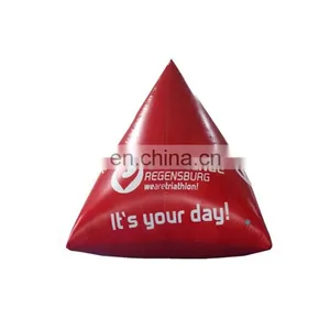 Airtight Triangle Floating Anchor Buoy Inflatable Advertising Billboard With Customized Logo thumbnail-1