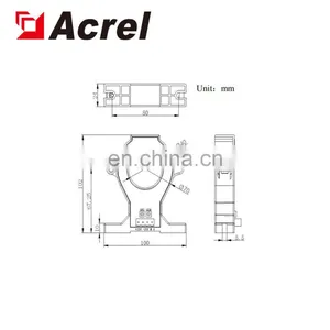 Acrel AHKC-EKB 1 Class Accuracy 0-200-1000A Split Core Current Transmitter Hall Sensor thumbnail-5