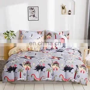 Comforter Bedding Set for Bed Fashion Custom Printed Design Dinosaur Pattern Bedding Set thumbnail-1