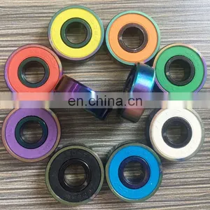 Fast Speed High Precision Swisslite Deep Groove Ball Bearing 608 rs 608rs for Skating Inline Skate thumbnail-1