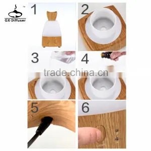 GX Diffuser Home Air Freshener Kearo/ Auto Air Humidifier Spary/ Woodren Incense Burner GX-04K thumbnail-3