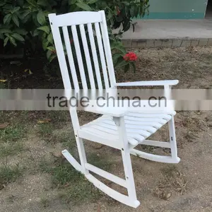 Beautiful Wooden Rocking Chair - Indoor Outdoor Patio Chair - Made in Vietnam Products thumbnail-2