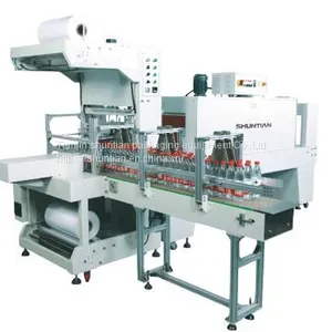 Water Bottle Sleeve Automatic Shrink Packing Wrapping Machine thumbnail-1