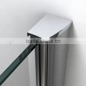 6/8/10mm With SS Support Bar Steady Shower Screen BL-116 thumbnail-4