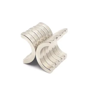 Samarium Cobalt Magnet SmCo Half Ring Magnet thumbnail-1