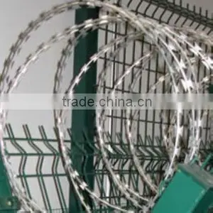 HOT SALE !! BTO-22 Hot Dipped Galvanized Razor Barbed Wire thumbnail-1