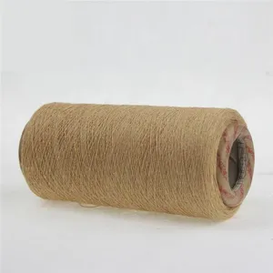 Ne21/1 Brown Color Open End Spinning Regenerated Cotton Blended Yarn for Sock thumbnail-4