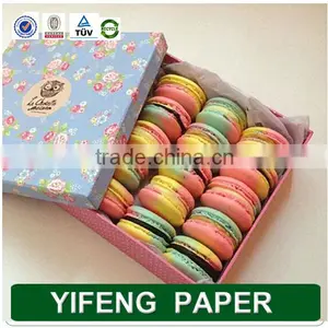 Customized Paper Fashion Macaron Boxes Packaging Gift Box for Macaron thumbnail-1