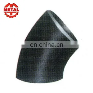 Top Quality 30 Inch Black Carbon Steel Pipe Nipple/180 Degree Elbow thumbnail-4