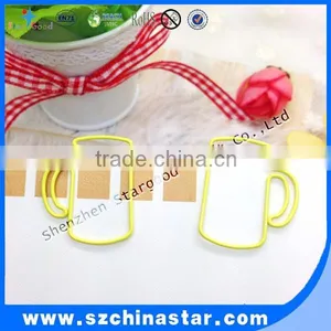 Metal Material Assorted Panton Color Cup Shape Paper Clip thumbnail-4