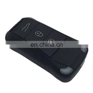 3 Buttons Flip Remote Control Car Key Shell Cover Case Fob For Porsche Key Cayenne 2004-2011 thumbnail-3