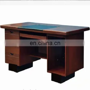 Chinese Luxury Wooden Modern Computer Desk Workstation Desk Office Furniture Executive Antique Office Desk With Drawer thumbnail-1
